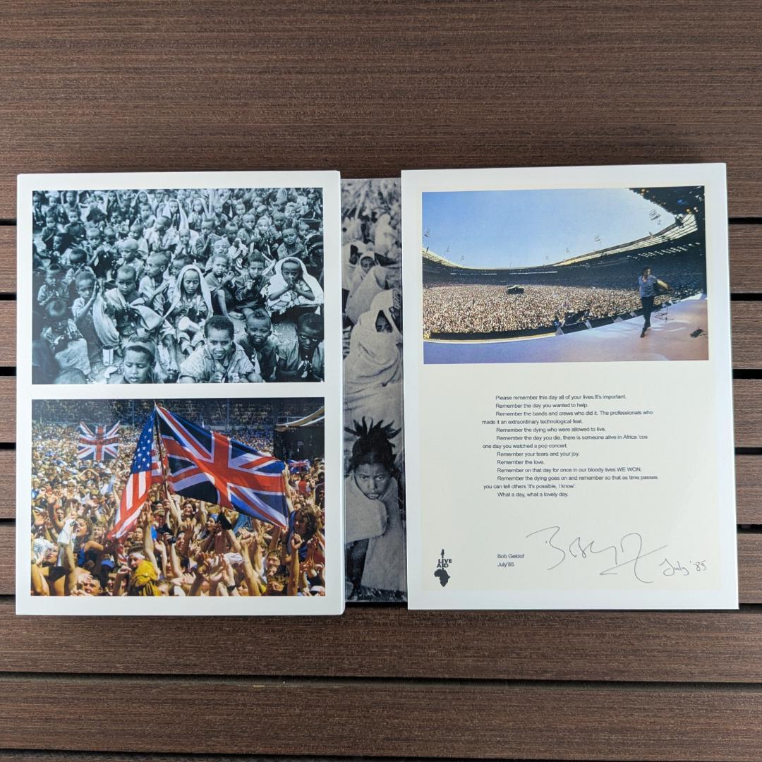 【ほぼ新品】LIVE AID ライヴ・エイド DVD4枚組 初回限定BOX