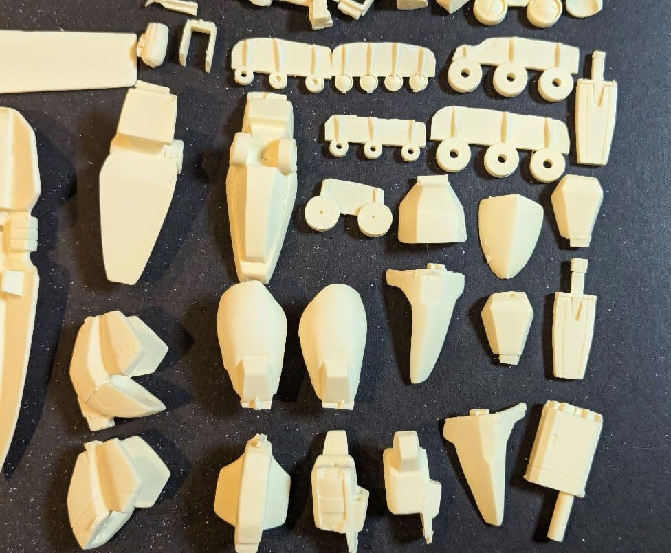 機甲戦機ドラグナー 1/95 D1カスタム ガレージキット 怪獣使いと少年