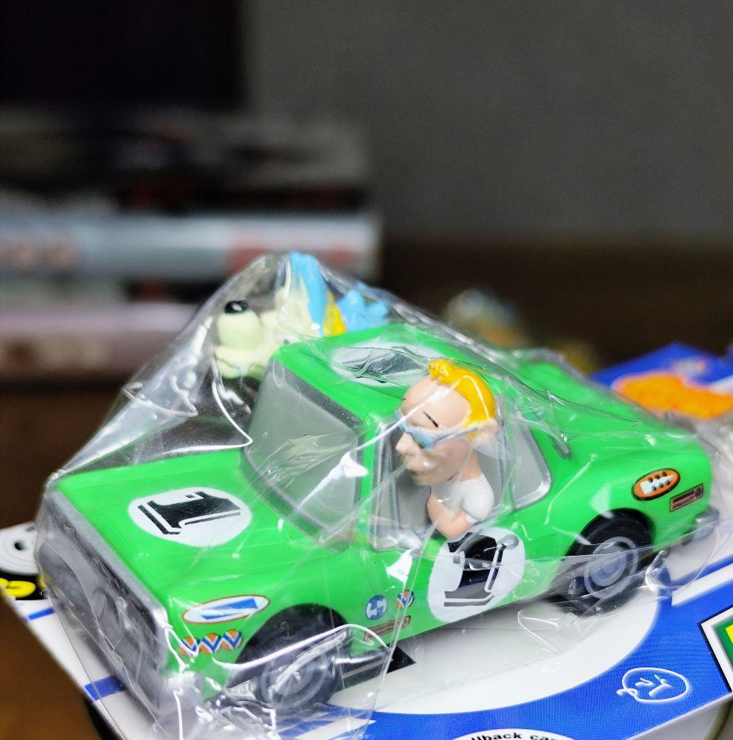 所ジョージ　フィギュア付属プルバックカー　キーホルダー　所さん　世田谷ベース