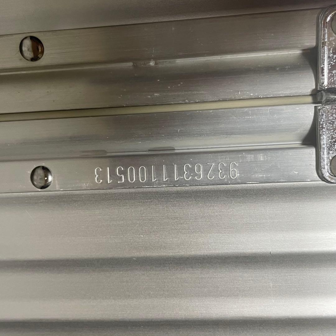 リモワ　トパーズ　4輪　63L シルバー　スーツケース　大容量　マルチホイール