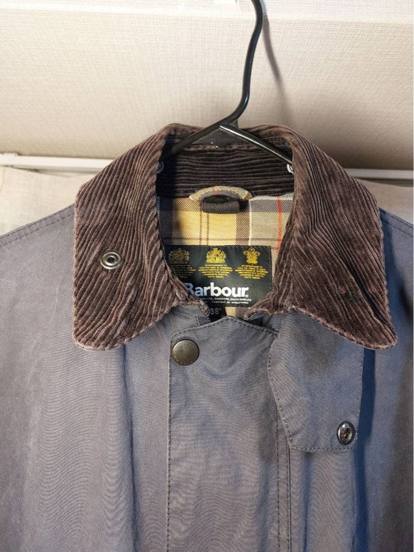 Barbour 【SL BORDER】　オイルレス！！