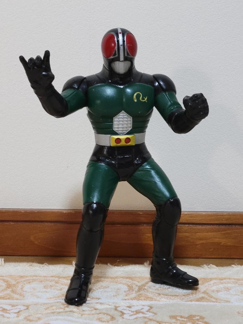 バンダイ 1992年日本製仮面ライダーブラックRX ソフビフィギュア