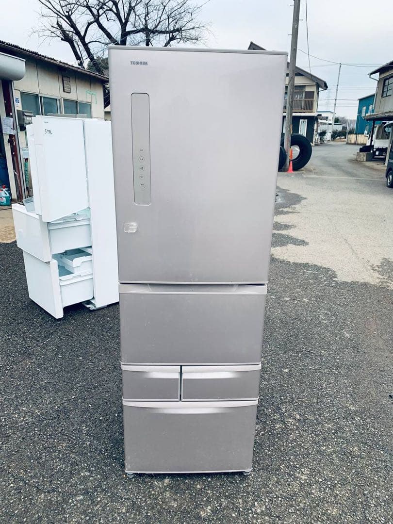 送料設置無料　TOSHIBA ノンフロン冷蔵庫　GR-K41G
