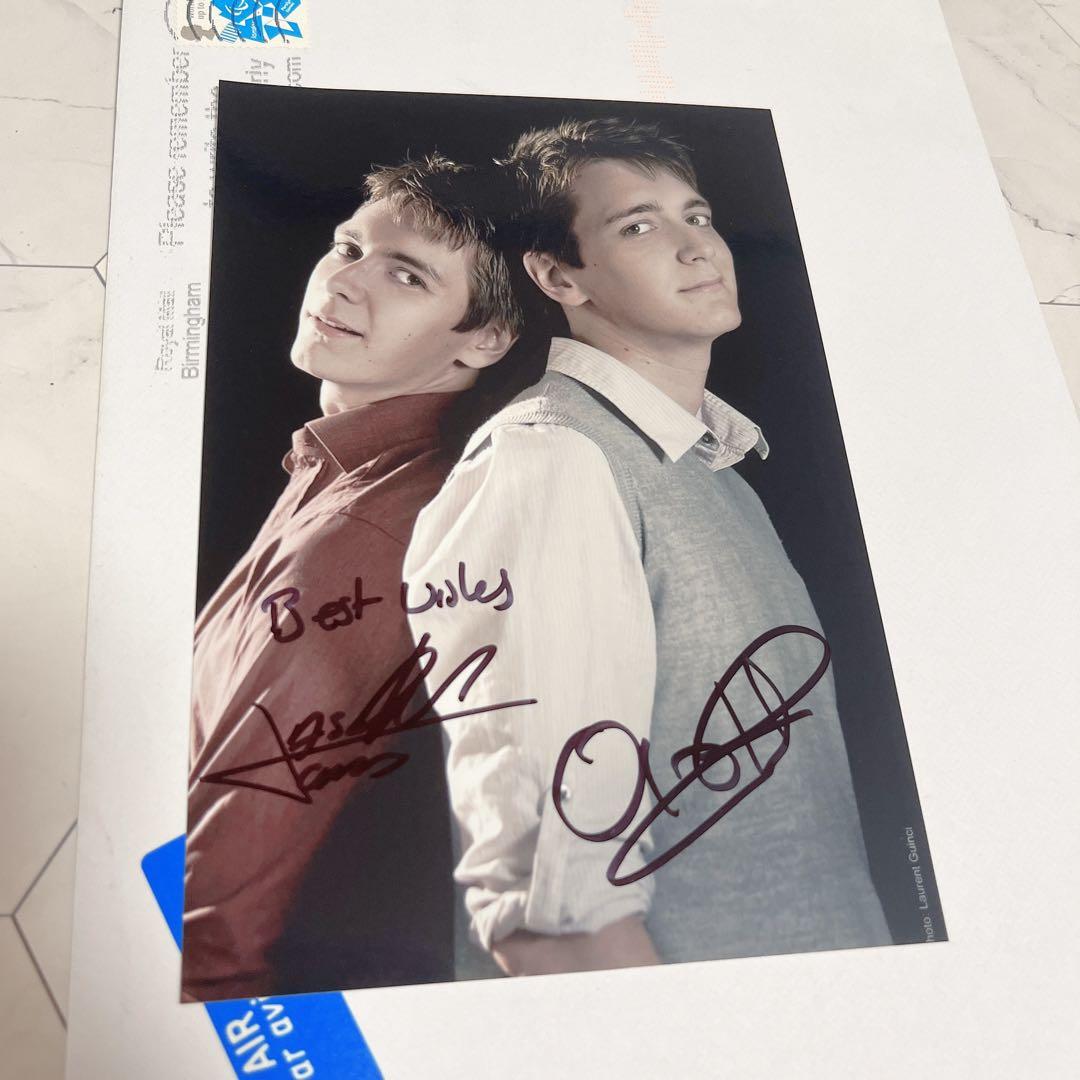 【直筆】ハリーポッター　フレッド&ジョージ　サイン