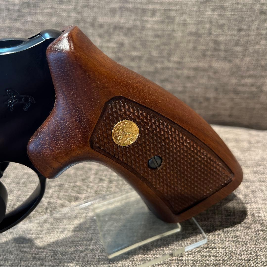 マルシン コンストリクター WディープブラックABS 木製グリップ