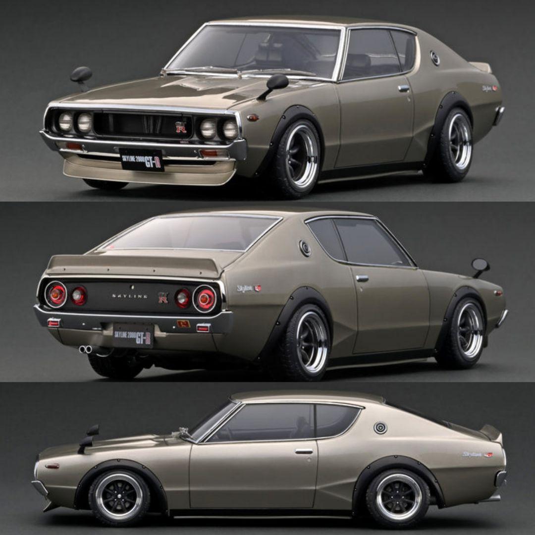 1/18 イグニッションモデル スカイライン GT-R シャンパンゴールド