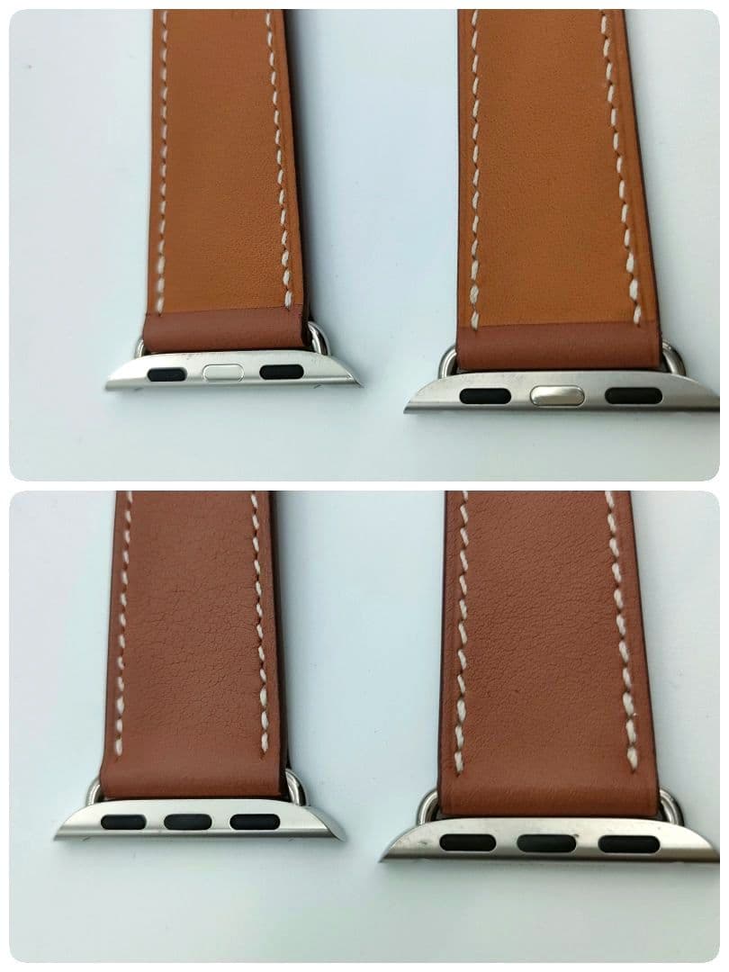 エルメス純正品 アップルウォッチ レザーストラップ 40mm/41mm/42mm