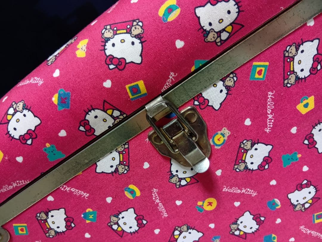 希少　1970's　初代　ハローキティ　コレクション　　ボックス　スツール