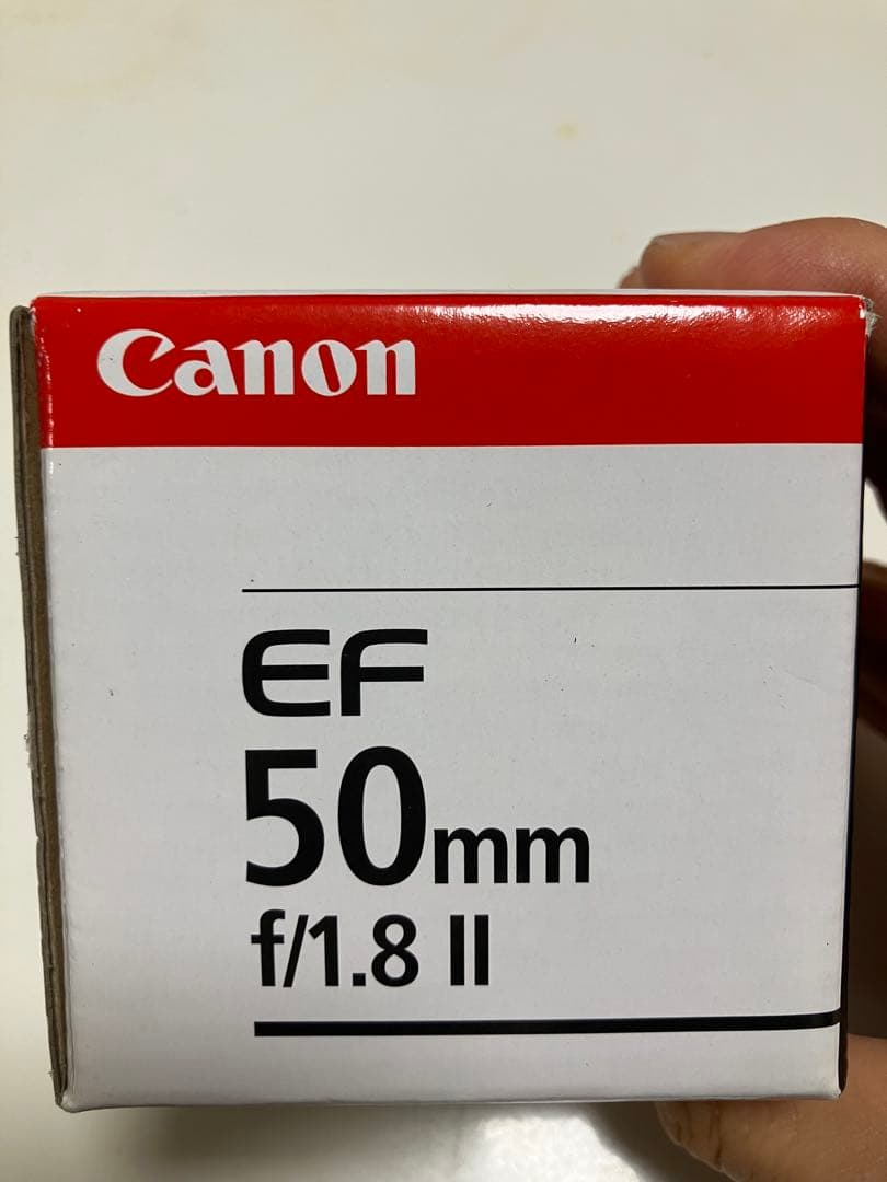 Canon 単焦点レンズ EF50mm F1.8 II