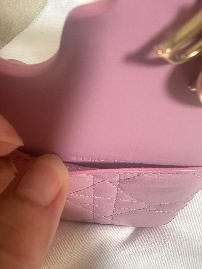 DIORキルティングiPhoneケース　正規品16 袋付き値下げ‼️