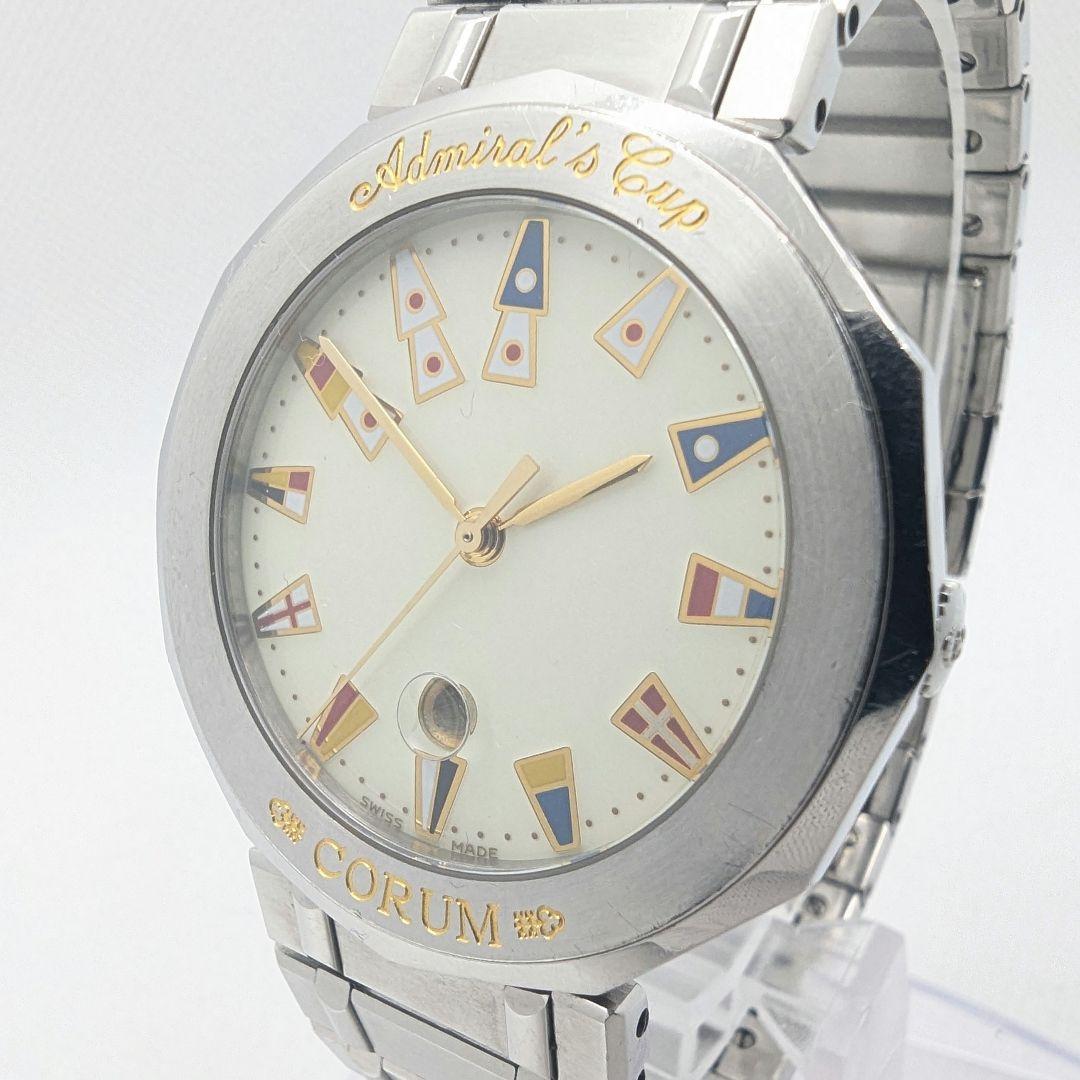 【稼働】CORUM アドミラルズカップ デイト 腕時計