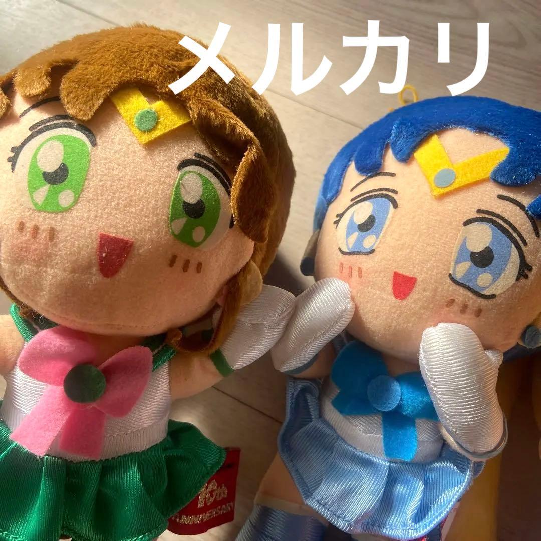 セーラームーン 10周年記念ぬいぐるみ 非売品　希少レア平成レトロ限定グッズ