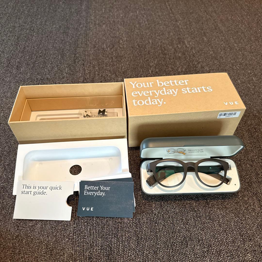 美品　スマートグラス骨伝導　Vue Smart Glasses