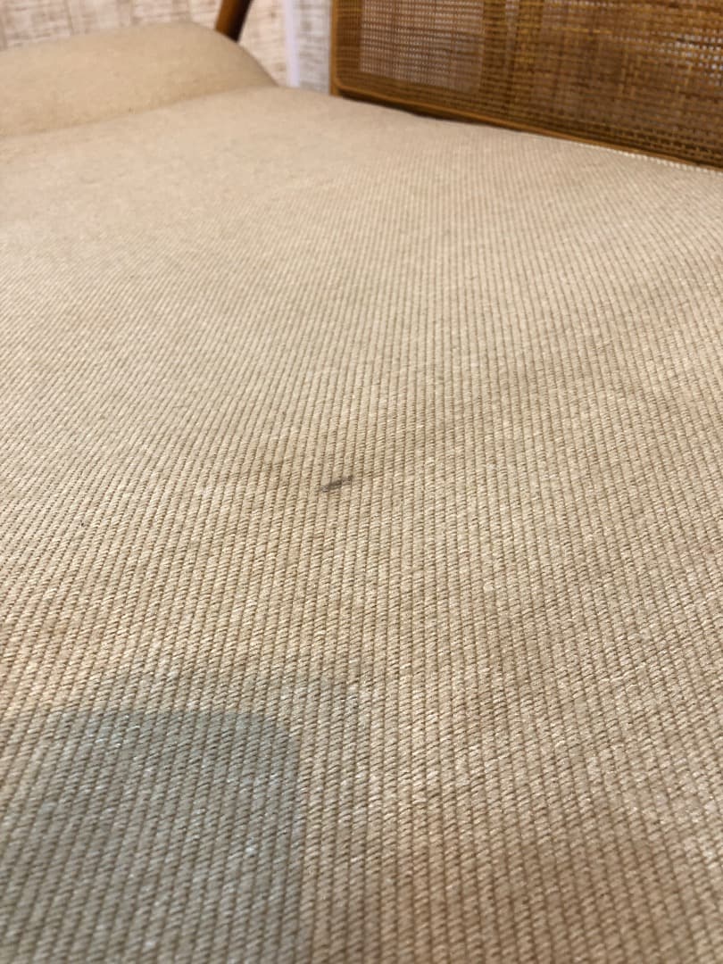 【手渡し価格】かわいい〜✨️　ラタンのソファ　 二人がけ♪　藤家具 古民具