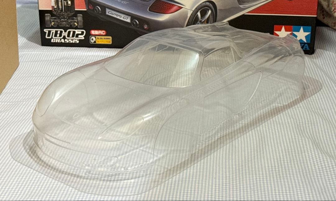 タミヤ★PORSCHE CARRERA GT ポルシェカレラTB-02シャーシ