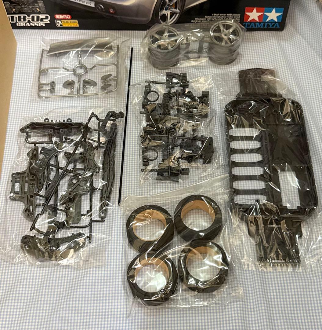タミヤ★PORSCHE CARRERA GT ポルシェカレラTB-02シャーシ