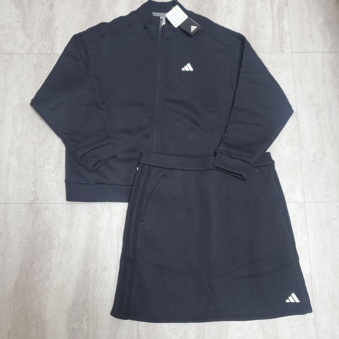 adidas アディダスゴルフ スリーストライプス セットアップ Lサイズ