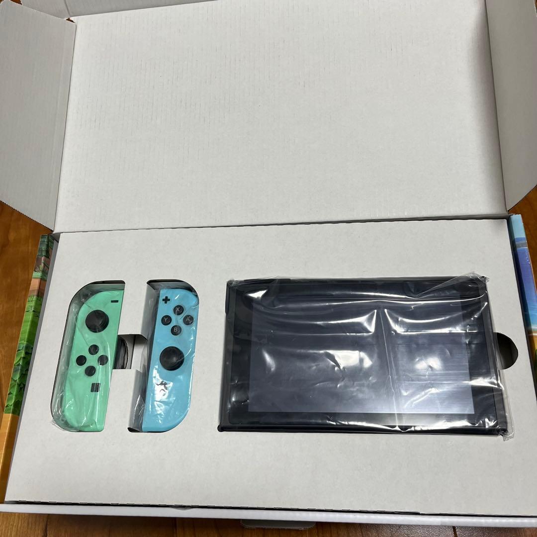 こ*た様 Nintendo Switch　あつ森デザイン＋Joy-Con (L)