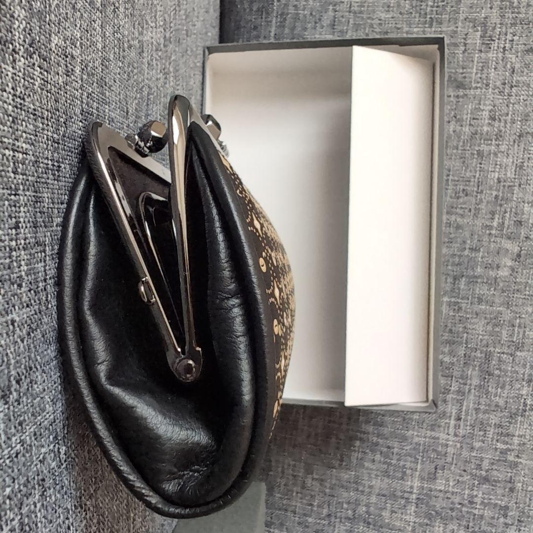 Suicaのペンギン印傳親子がま口