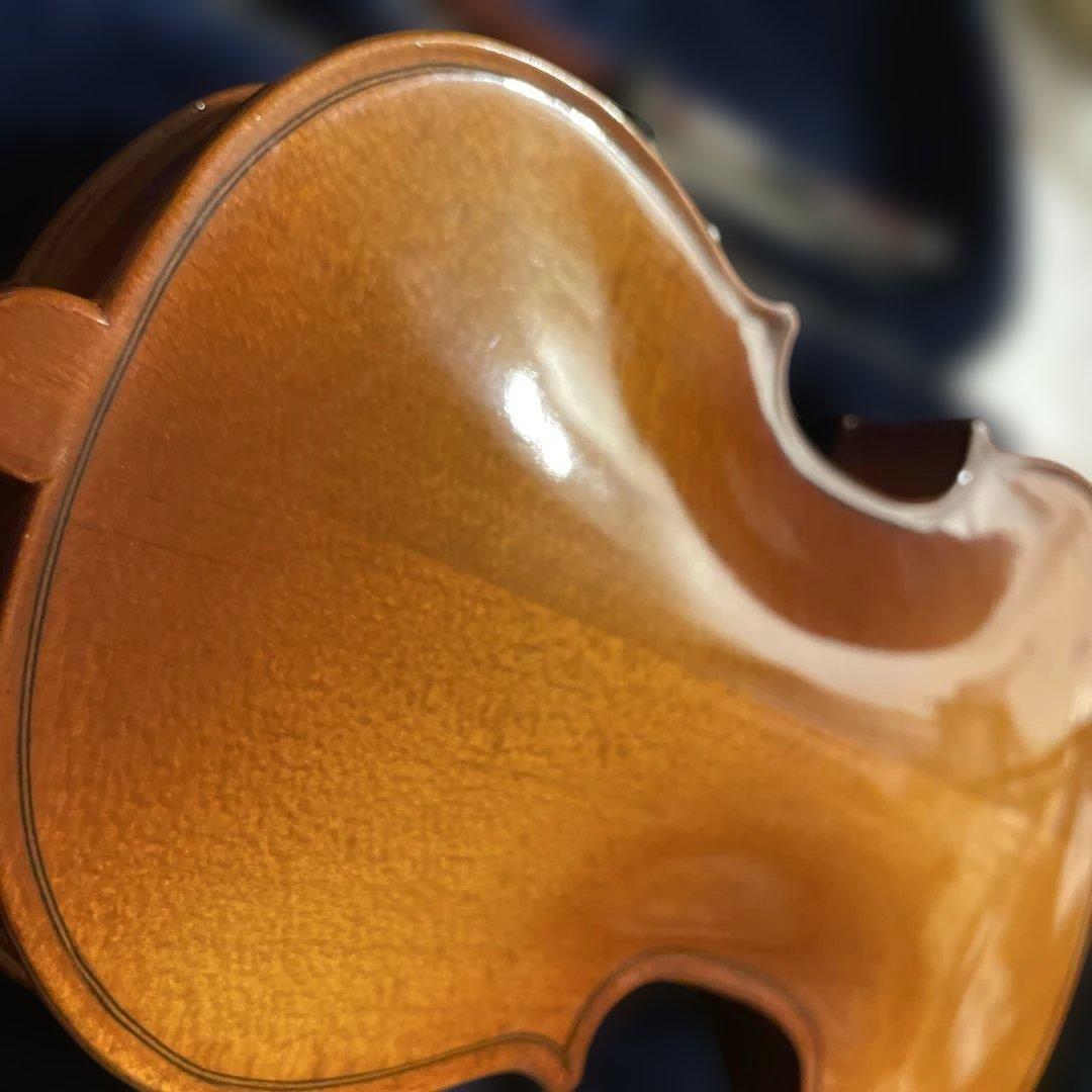 Stentor student II 1/2オレンジバイオリン 本体 ケース付き