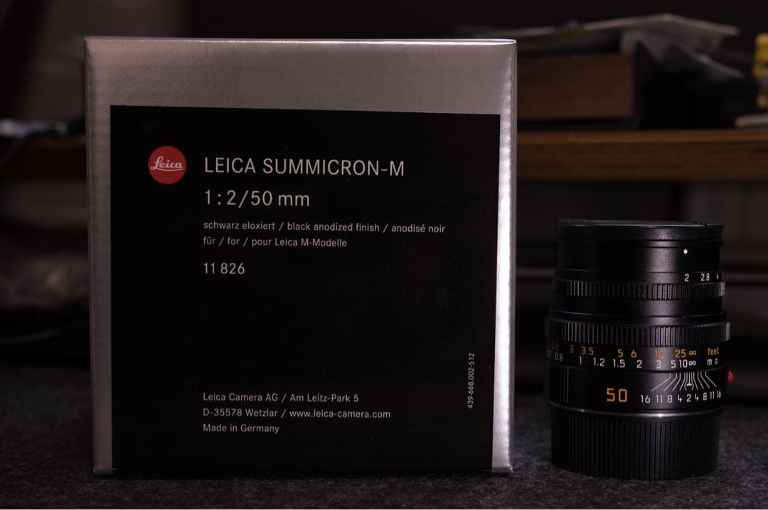 【美品】M F2/50mm SUMMICRON（ズミクロン） 11826C