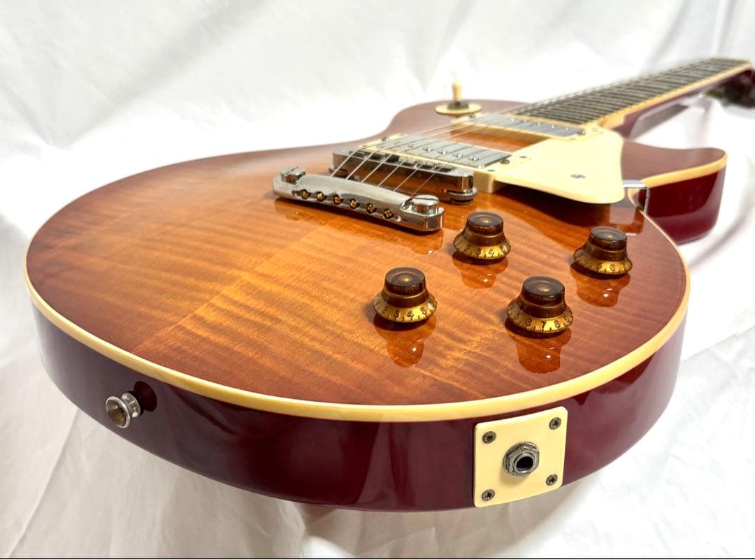 【新品弦張替済】Burny レスポール スタンダード Super Grade