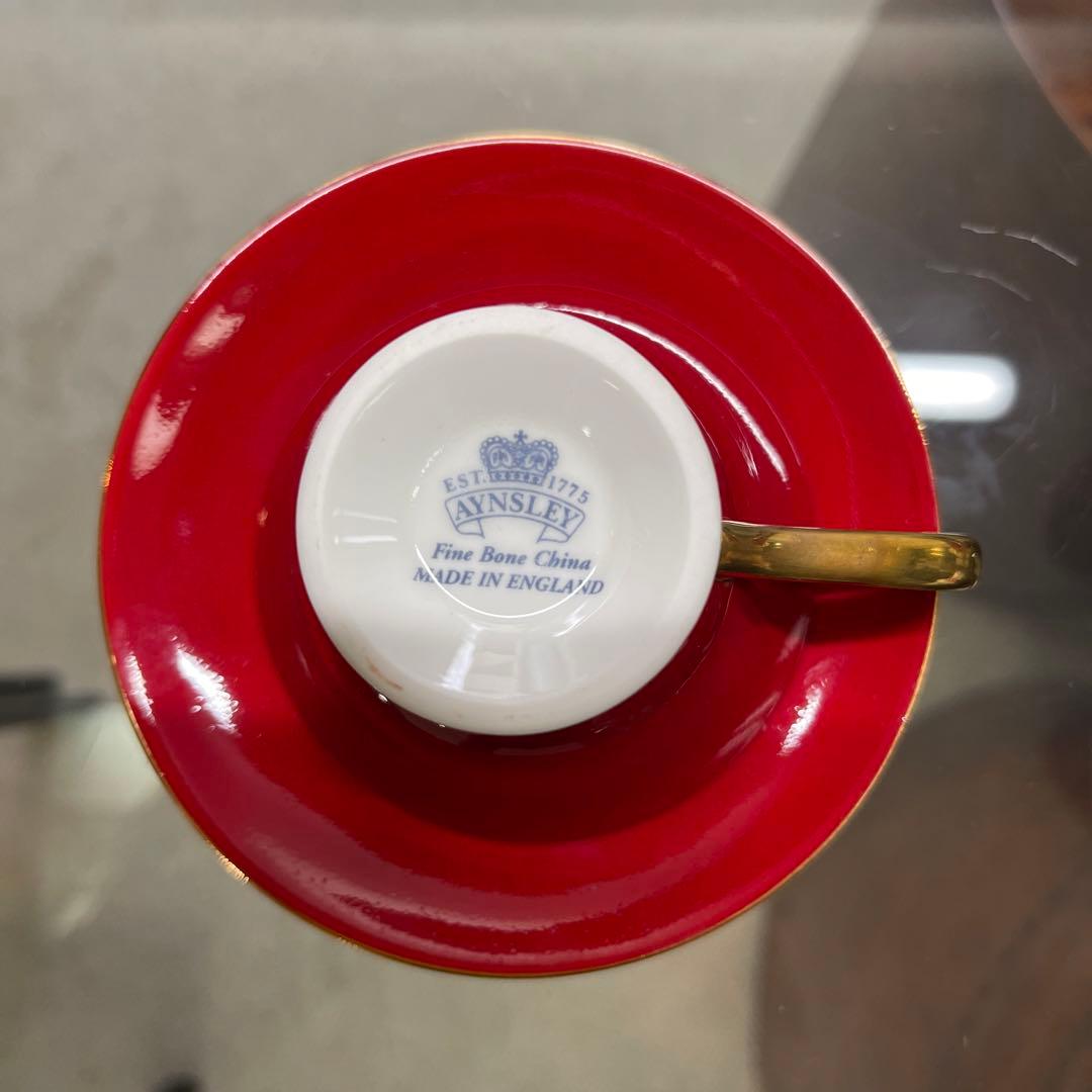 AYNSLEY カップ&ソーサー England 6