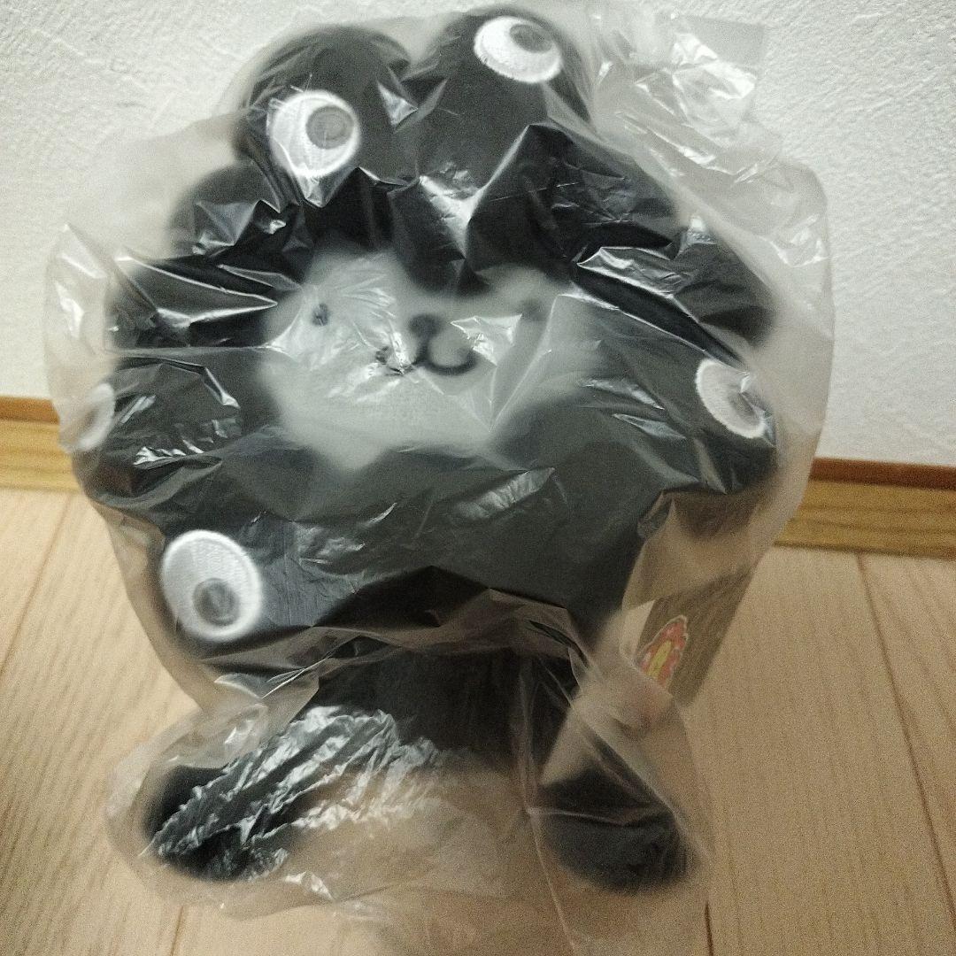 ポムポムプリン 万博 サンリオ 黒ミャクミャク ぬいぐるみ M 新品