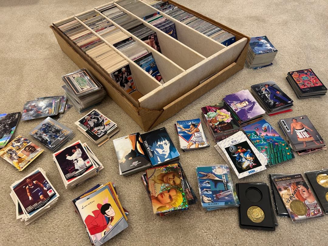 5020トレーディングカード 約5000枚 アメフト アニメ 野球 ゲームなど