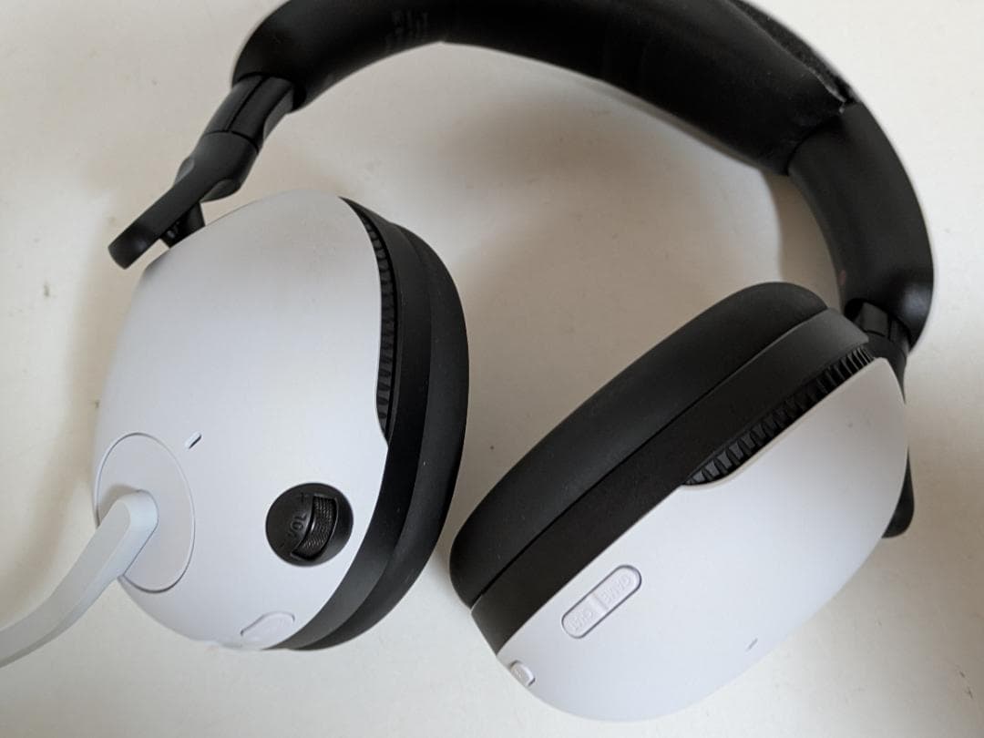 SONY INZONE H9WH-G900N ゲーミングヘッドセット（破れあり）