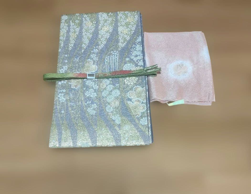 訪問着フルセット 辻が花袖丈長め