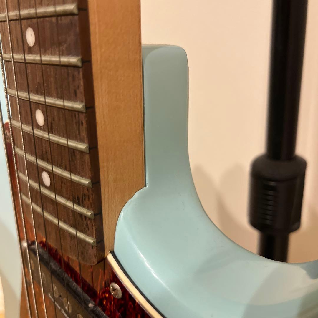 スクワイア Squier サイクロン ダフネブルー cyclone ダンカン