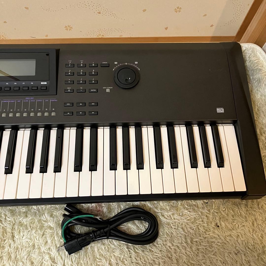 【動作品】YAMAHA W7 シンセサイザー 61鍵盤