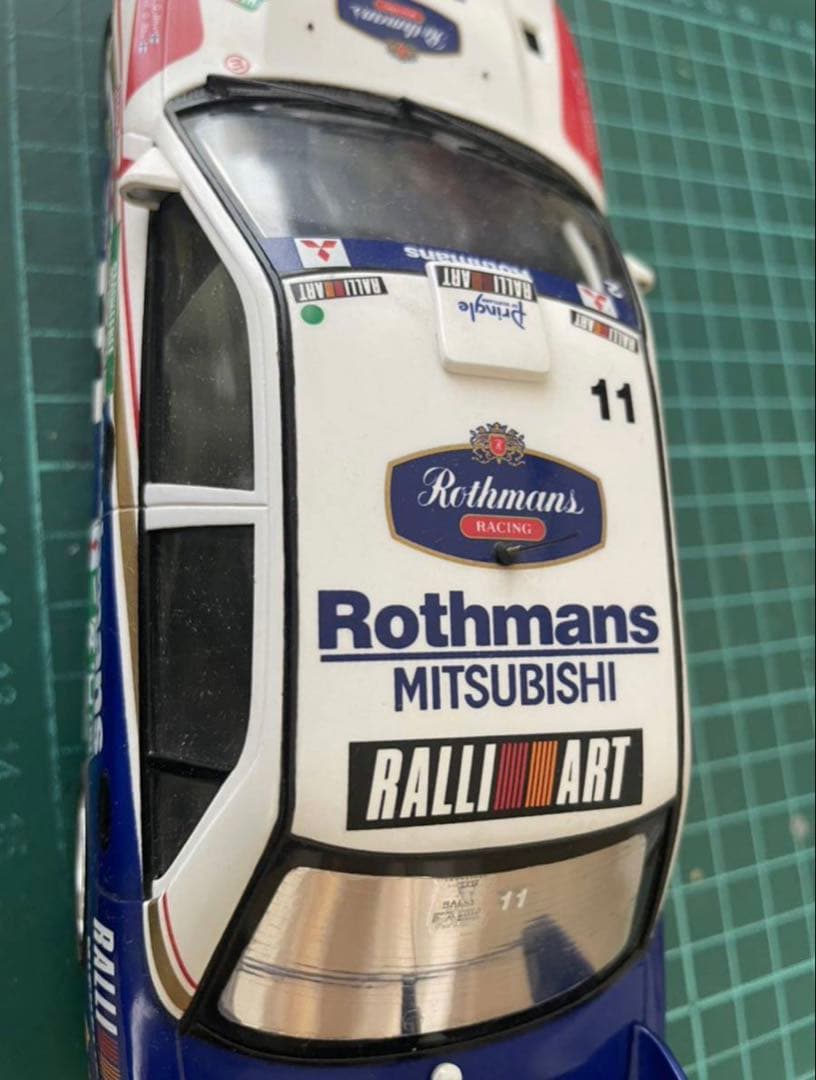 ハセガワ 1/24 完成品 三菱 ランサーエボリューションⅢ WRC