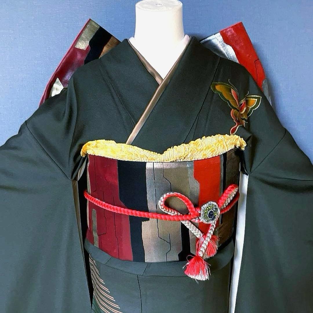 23点　振袖フルセット　手描き友禅　新品ショール着付け道具付き　成人式振袖　振袖