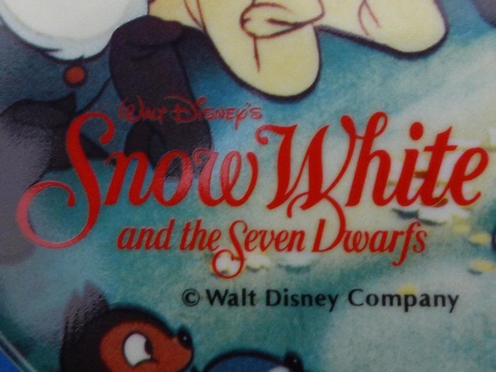 レトロ/ディズニー/白雪姫/七人の小人/精工舎『掛け時計』ウォールクロック/絵皿