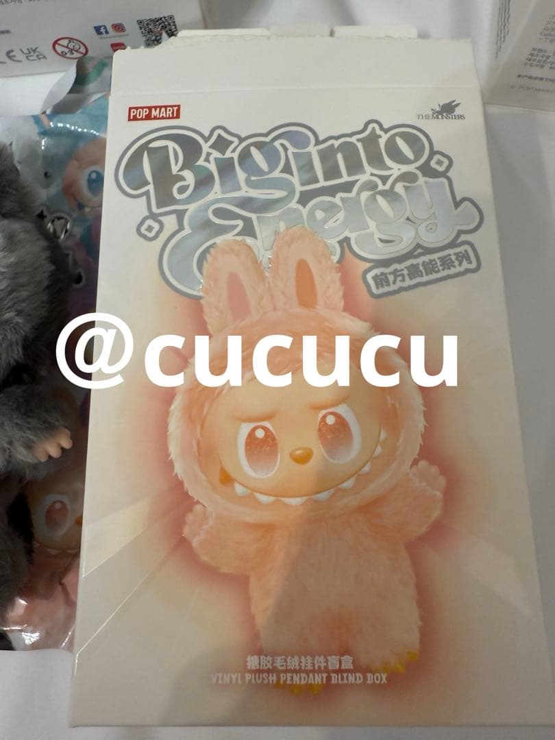 正規 LABUBU ラブブ シークレット ID 本我 マスコット ぬいぐるみ