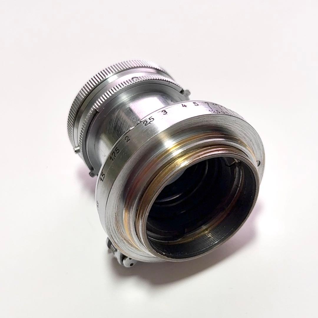 【山崎ズマール】Summar 50mm/F2 ライカ Lマウント 整備証明書あり