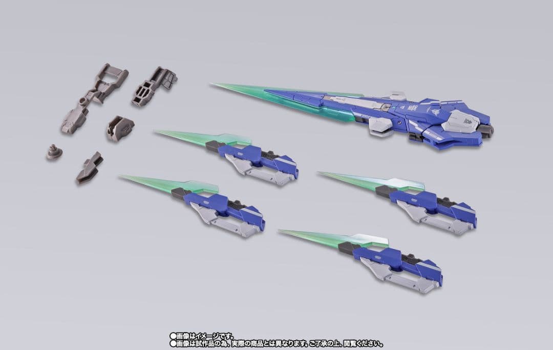L BUILD ダブルオークアンタフルセイバー　+オプションセットx2