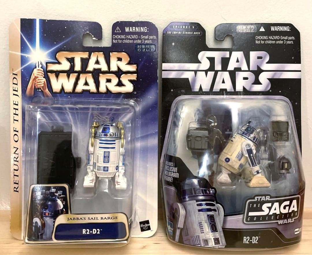 R2-D2　2体セット　スターウォーズ　ベーシックフィギュア　3.75