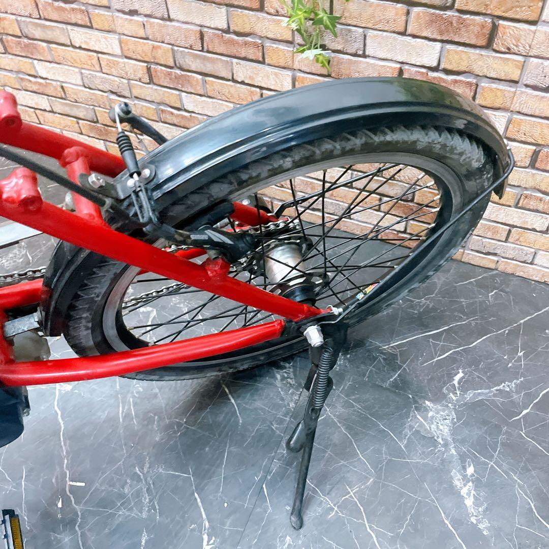 【44】電動自転車 Panasonic Little BEE レッド 20インチ