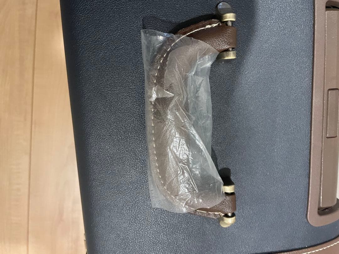 ちい　トップオープン・トランクキャリー 紺色　モアエルグMOIERG