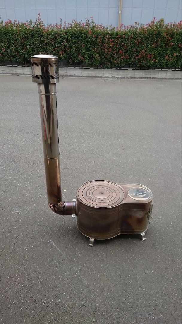 成*一様 ホンマ製作所ステンレス製薪ストーブ パーツ一式付き