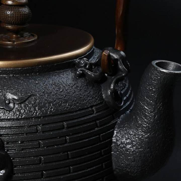 鉄器 急須 伝統工芸 手作り 鉄分補給 鉄瓶　SY-019