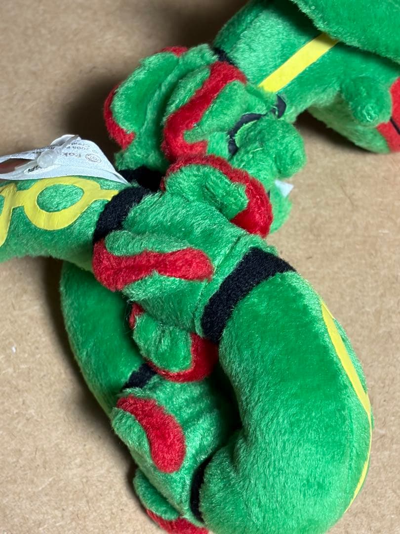 タグ付き ポケモン レックウザ ドール ぬいぐるみ ポケドール