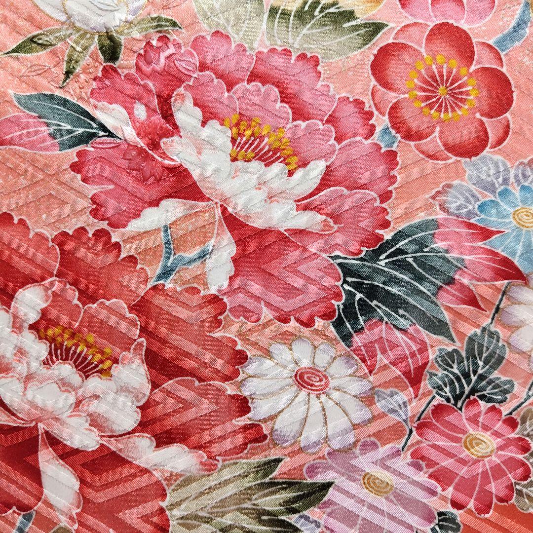 振袖フルセット(11点)・成人式・くすみ・高級百貨店御誂・金彩加工