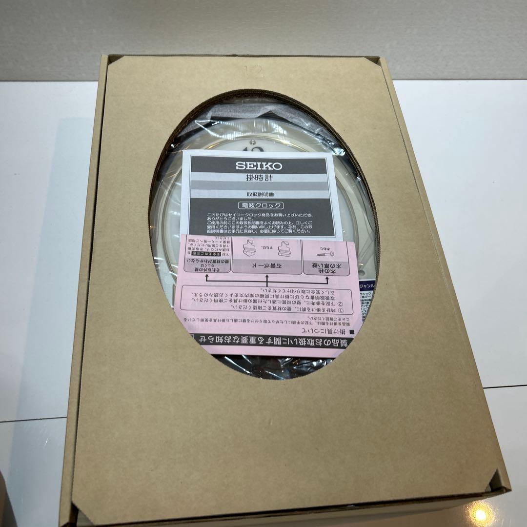 新品未使用未開封 SEIKO AM239B 掛時計 電波時計