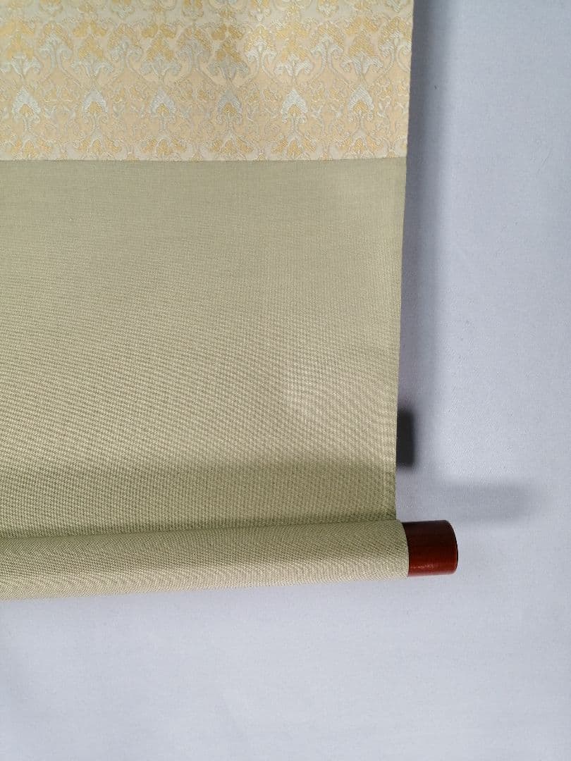 【茶道具】相国寺管長 梵王山主 有馬頼底和尚筆 　扇面「白鶴」　掛軸 軸C178