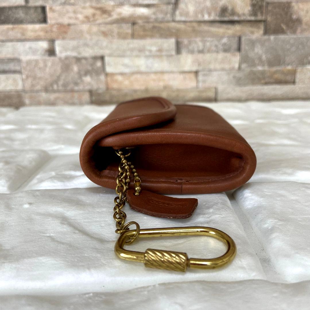 【希少】OLD COACH　オールドコーチ　ケース　財布　グラブタンレザー
