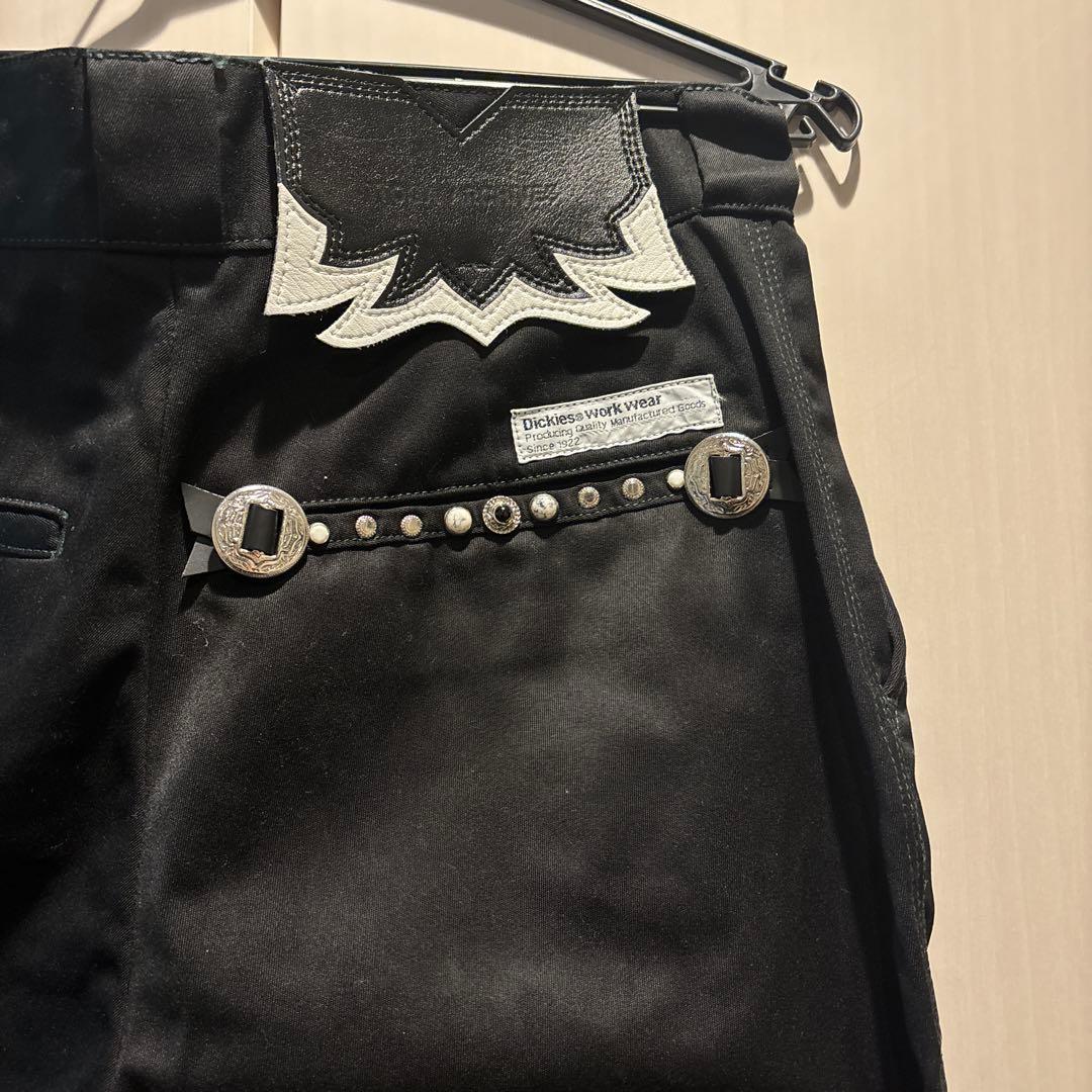 22SS TOGA × Dickies フレアパンツ サイズ44 ブラック